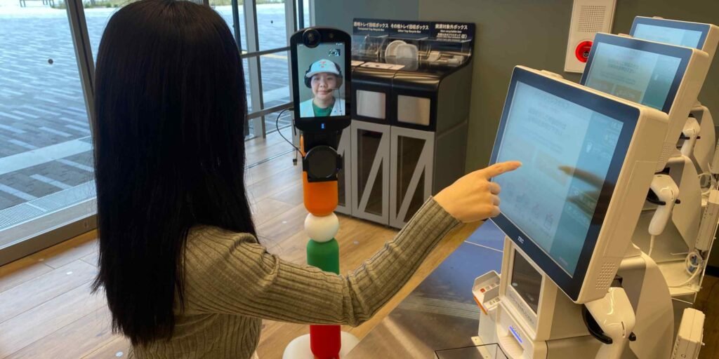 Short on help, Japanese retailers offer remote customer service