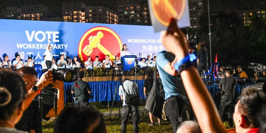 Singapore's main opposition squares up for tough election