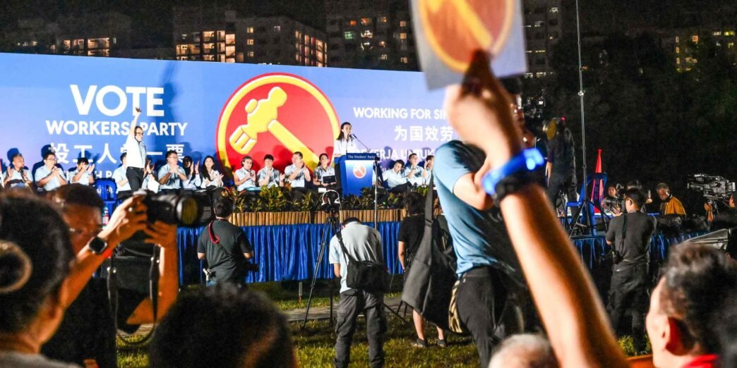 Singapore's main opposition squares up for tough election