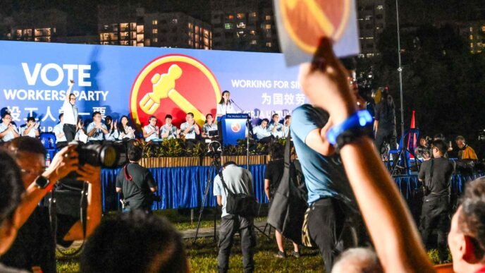 Singapore's main opposition squares up for tough election