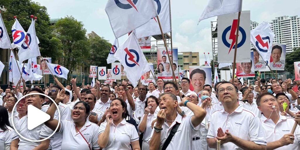 Singapore's political parties court voters ahead of Saturday polls