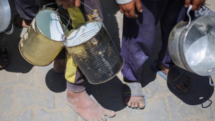 The World Food Programme has run out of food in Gaza