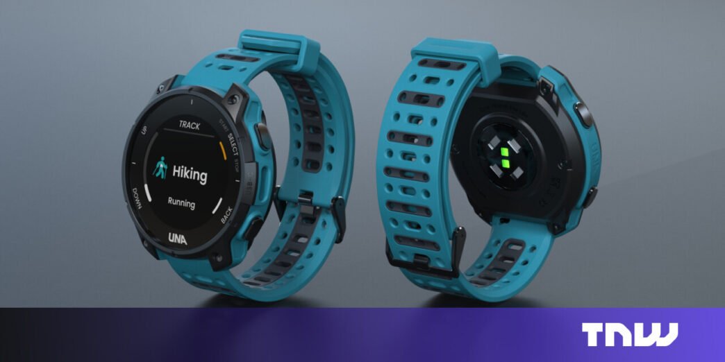 This Una smartwatch can be taken apart like LEGO and repaired at home