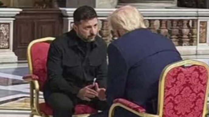 Trump, Zelenskyy meet at Vatican before Pope Francis' funeral