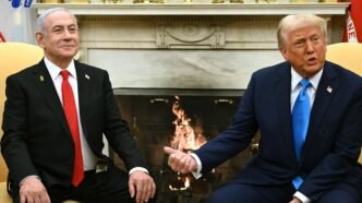 Trump meets with Netanyahu at White House
