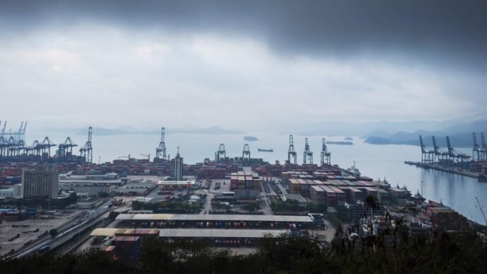 Trump says the U.S. and China are 'actively' discussing tariffs. Beijing says that's false.