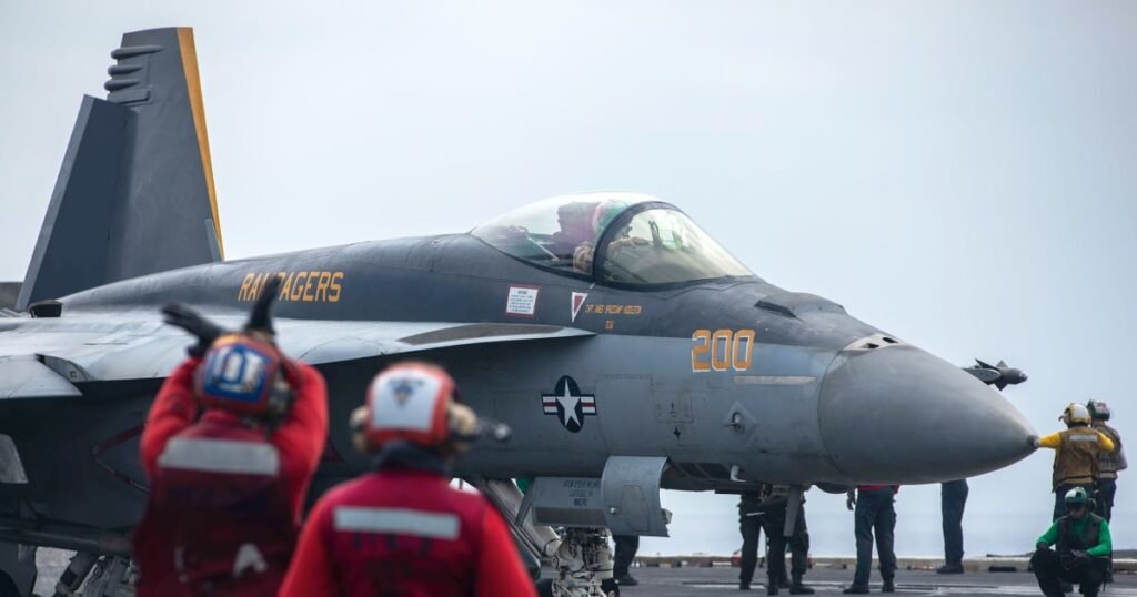 U.S. Navy lost a $67 million fighter jet at sea after it fell off an aircraft carrier