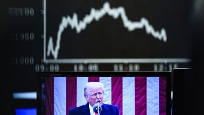 U.S. stocks plunge just minutes into trading day as tariffs wreak global havoc