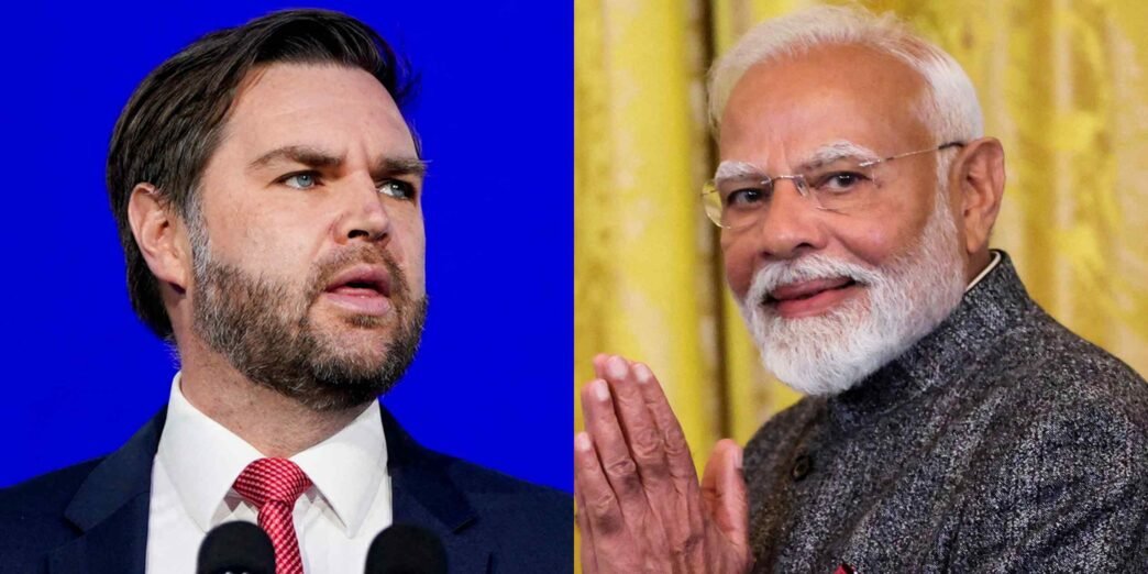 Vance to meet Modi in India as U.S.-China tariff war rages