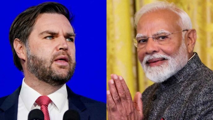 Vance to meet Modi in India as U.S.-China tariff war rages