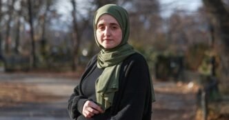 Wife of Mahmoud Khalil announces birth of their son in his absence