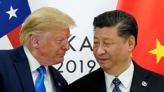 Xi Jinping, insulated from critics, embraces tariff war with Trump