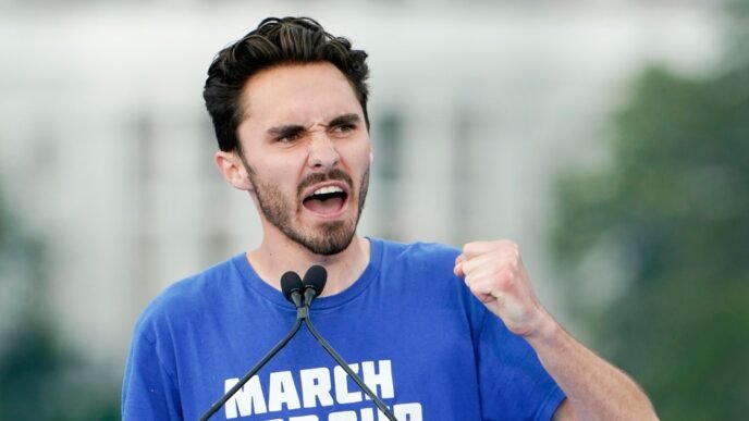 Young and pushing for change, David Hogg disrupts the Democratic Party