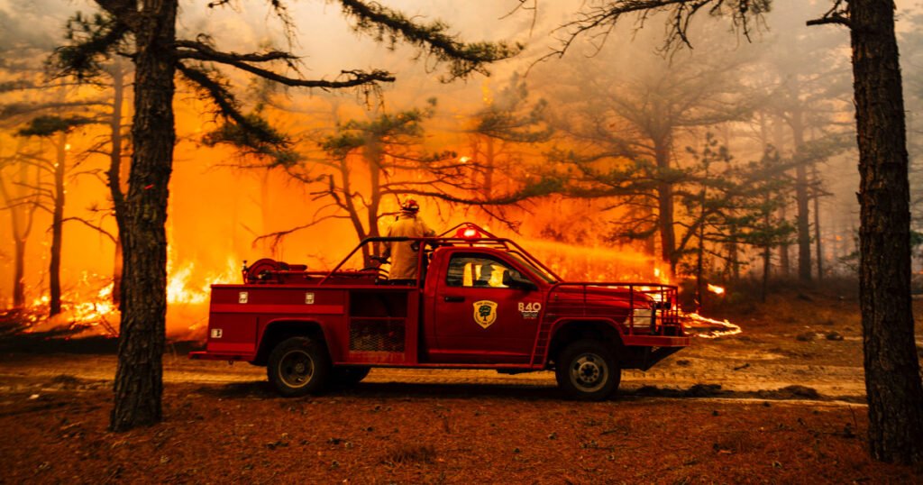 17-year-old charged with arson in connection with New Jersey wildfire