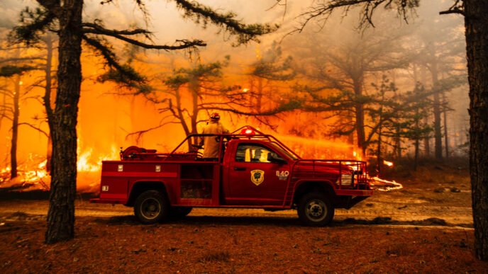 17-year-old charged with arson in connection with New Jersey wildfire