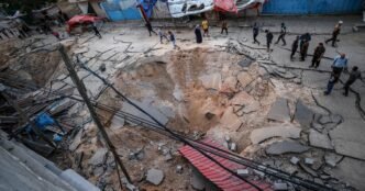 Accused of making starvation a 'bargaining chip,' Israel launches another wave of strikes on Gaza