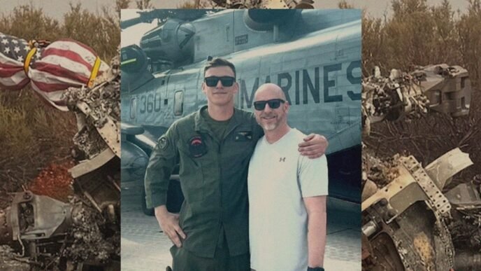 After his son was killed in a Marine helicopter crash, a father says outdated technology robbed loved ones of answers