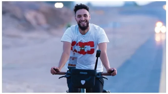 Belgian youth arrives in Saudi Arabia for Hajj after epic journey by bicycle