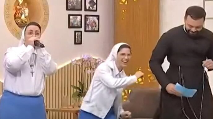 Brazilian nun goes viral for beatboxing on TV — and fans compare the moment to 'Sister Act'