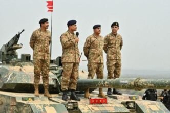 COAS General Asim Munir Witnesses “Hammer Strike” Field Training Exercise