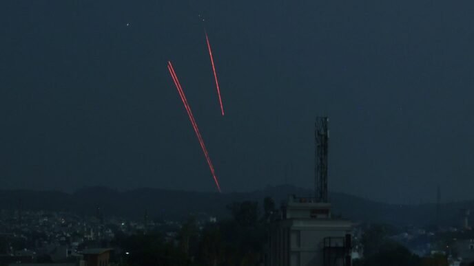 Ceasefire reached after India and Pakistan trade missile strikes on air bases