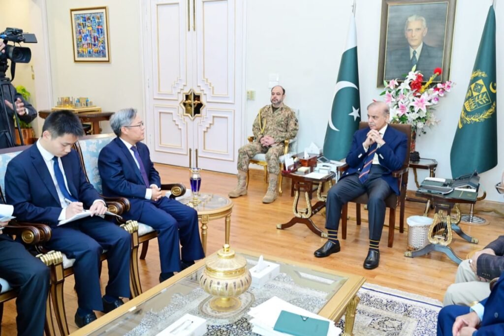 Chinese Ambassador calls on PM Shehbaz
