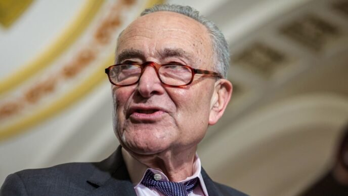 Chuck Schumer says he is placing hold on Trump DOJ nominees amid questions on Qatar's luxury jet gift