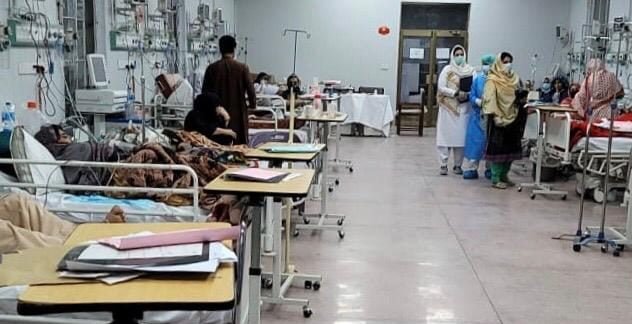 Congo patient admitted to Fatima Jinnah Hospital, Quetta