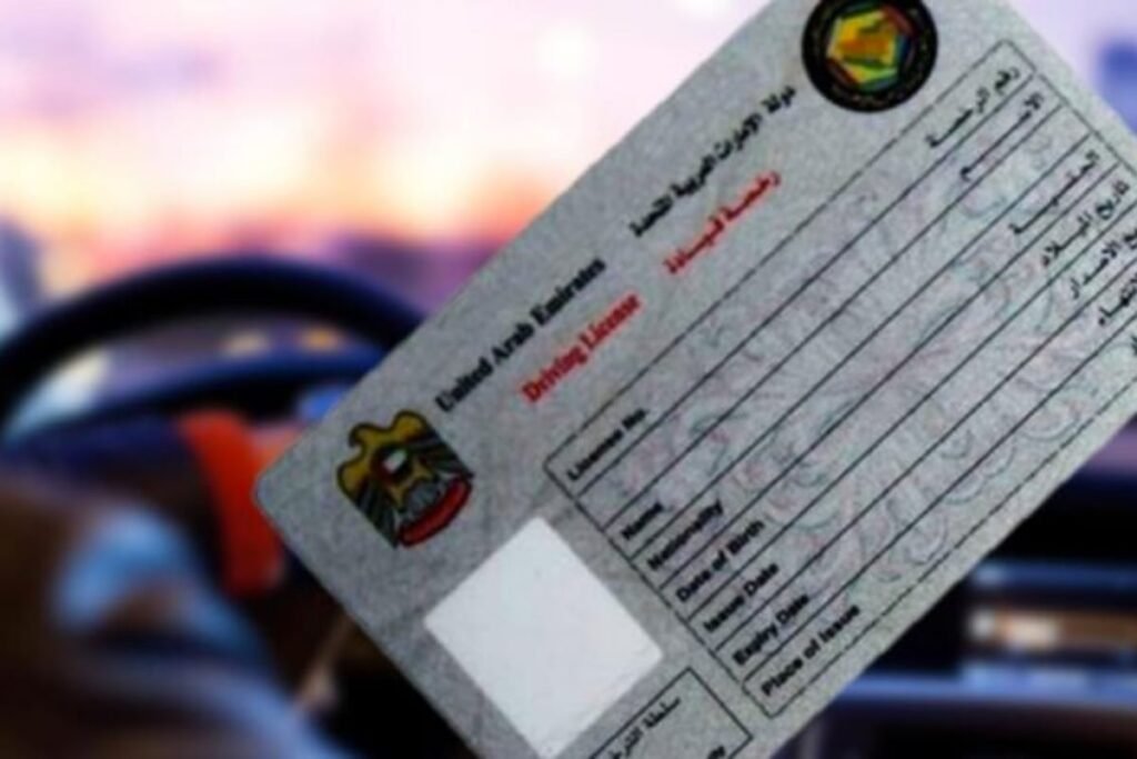 Dubai driving license renewal fee update for May 2025