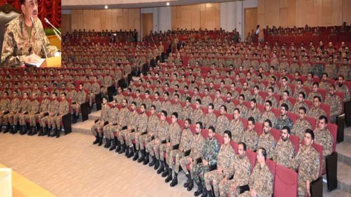Field Marshal Asim Munir Visits Quetta Staff College, Reaffirms Resolve Against Terrorism