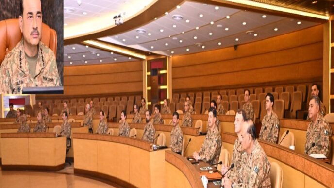 Field Marshal Syed Asim Munir chaired 270th Corps Commanders’ Conference