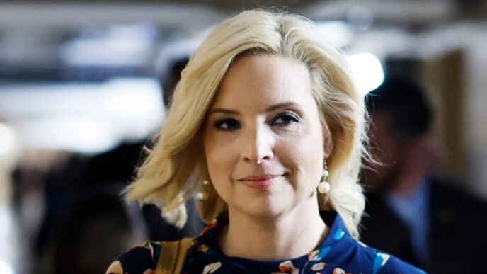 GOP Rep. Ashley Hinson met with boos at Iowa town hall