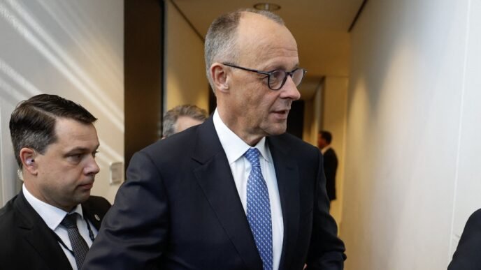 Germany's Merz fails to be elected chancellor by parliament in historic first