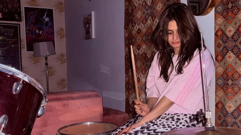 Hira Mani reveals her passion for drumming