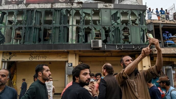 India And Pakistan Trade Fire And Accusations As Fears Of A Wider Military Confrontation Rise