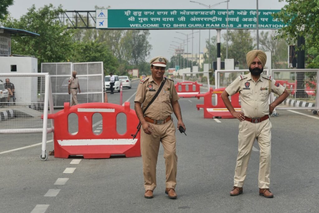 India suspends flight operations from several airports as tensions flare with Pakistan