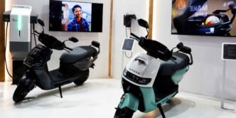 Indian e-scooter maker Ather's shares close 7% down in trading debut