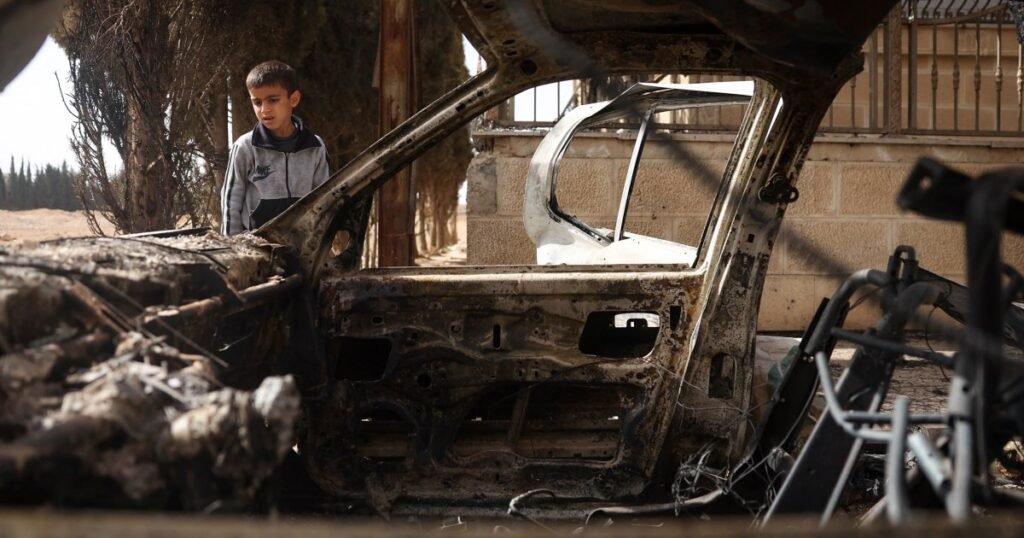 Israel attacks target near Syrian presidential palace, Netanyahu says