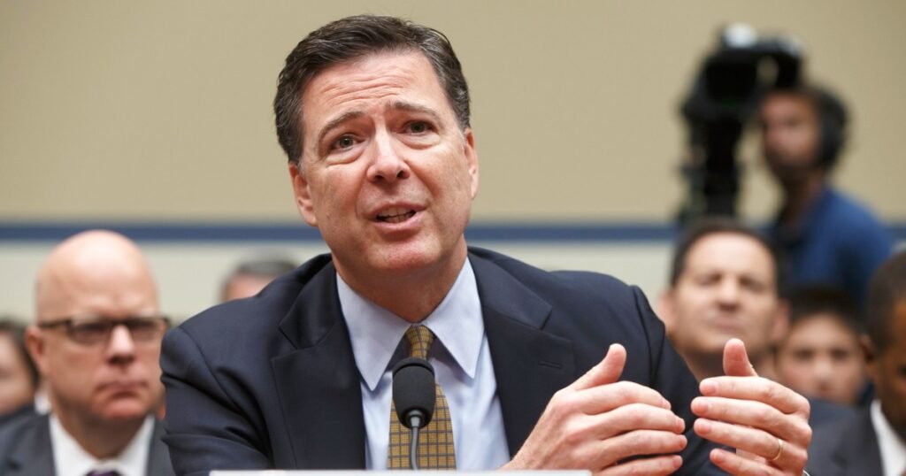 James Comey under investigation for post seen as potential threat to Trump's life