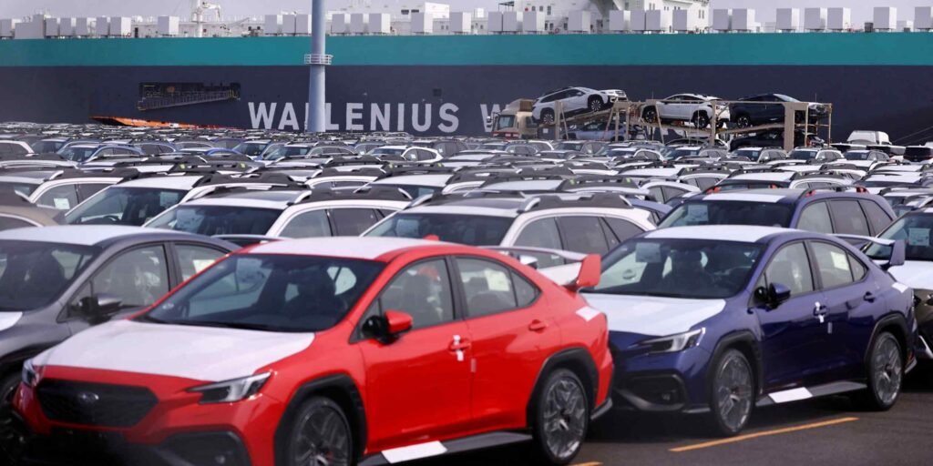Japan auto exports fall 5.8% in April on Trump tariffs