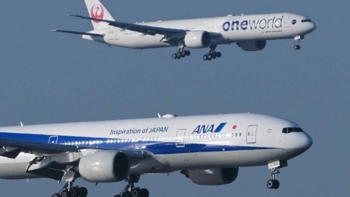 Japan's major airlines post record revenue on inbound travel surge