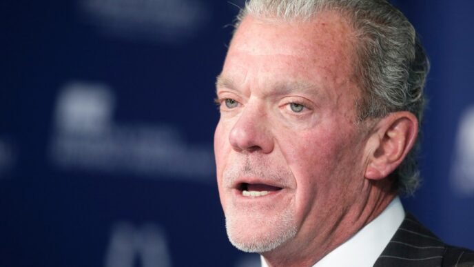 Jim Irsay, Indianapolis Colts owner, dies at 65