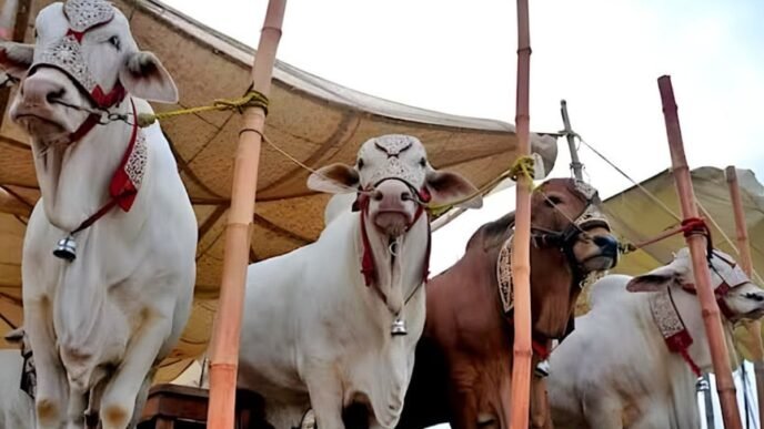Karachi’s Cattle Market reaches full swing as Eid nears