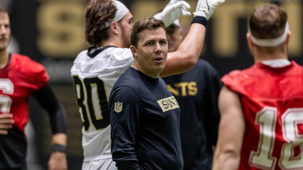 Kellen Moore happy tush push remains legal but undecided whether Saints will use it