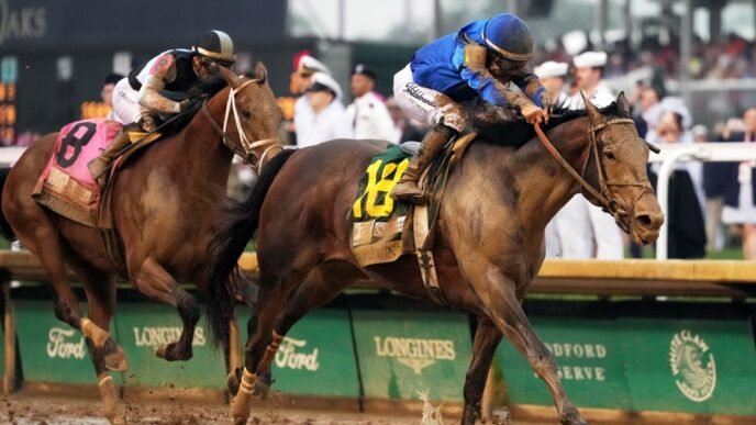 Kentucky Derby winner Sovereignty to miss Preakness Stakes, ending Triple Crown bid