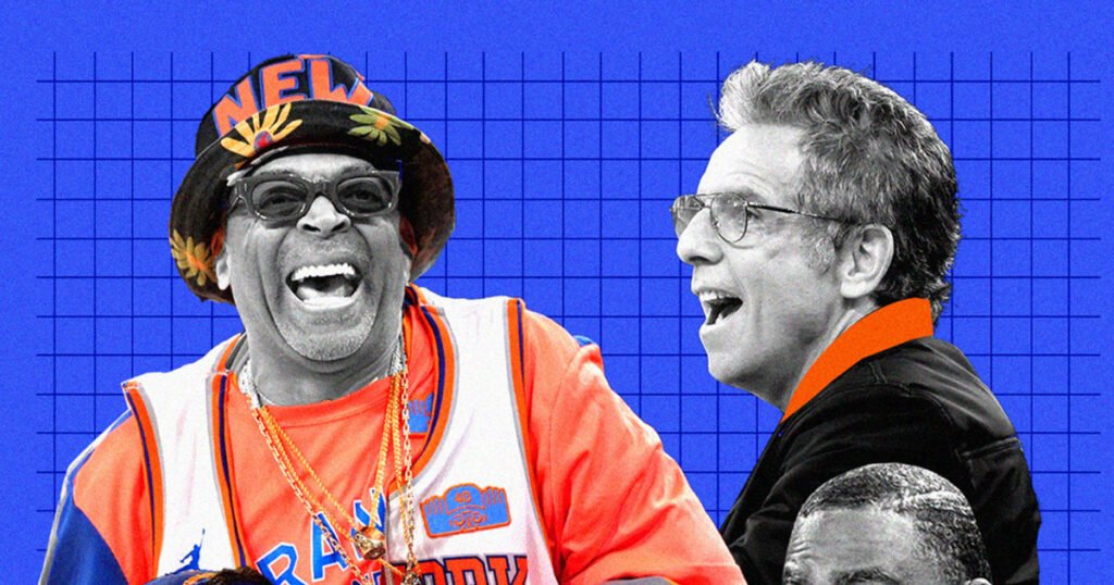 Knicks playoff games have turned into photo shoots for A-list celebrities