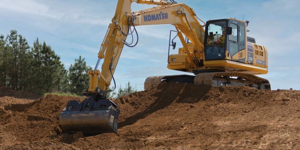 Komatsu, Caterpillar warn of profit hits as tariffs weigh on demand