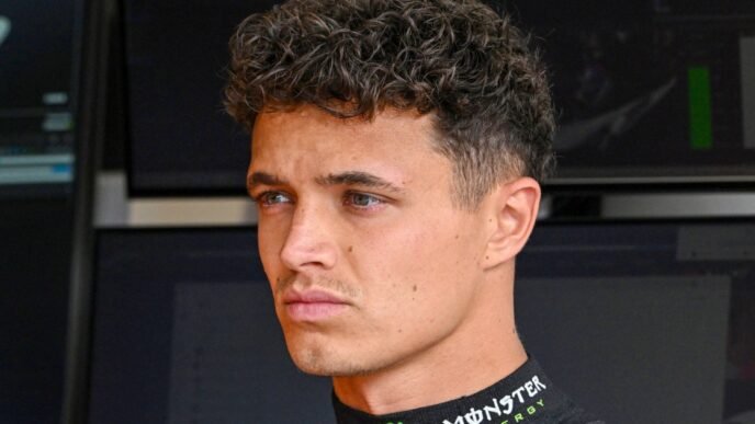 Lando Norris wins a rainy and crash-filled Formula 1 sprint race in Miami