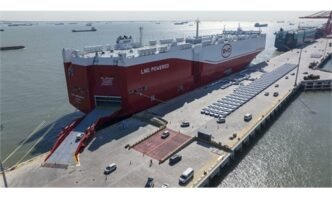 Largest ro-ro ship - Global Times