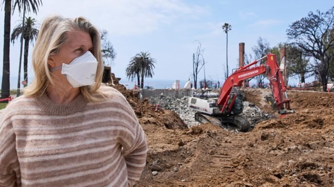 Los Angeles homeowners begin to rebuild after devastating wildfires